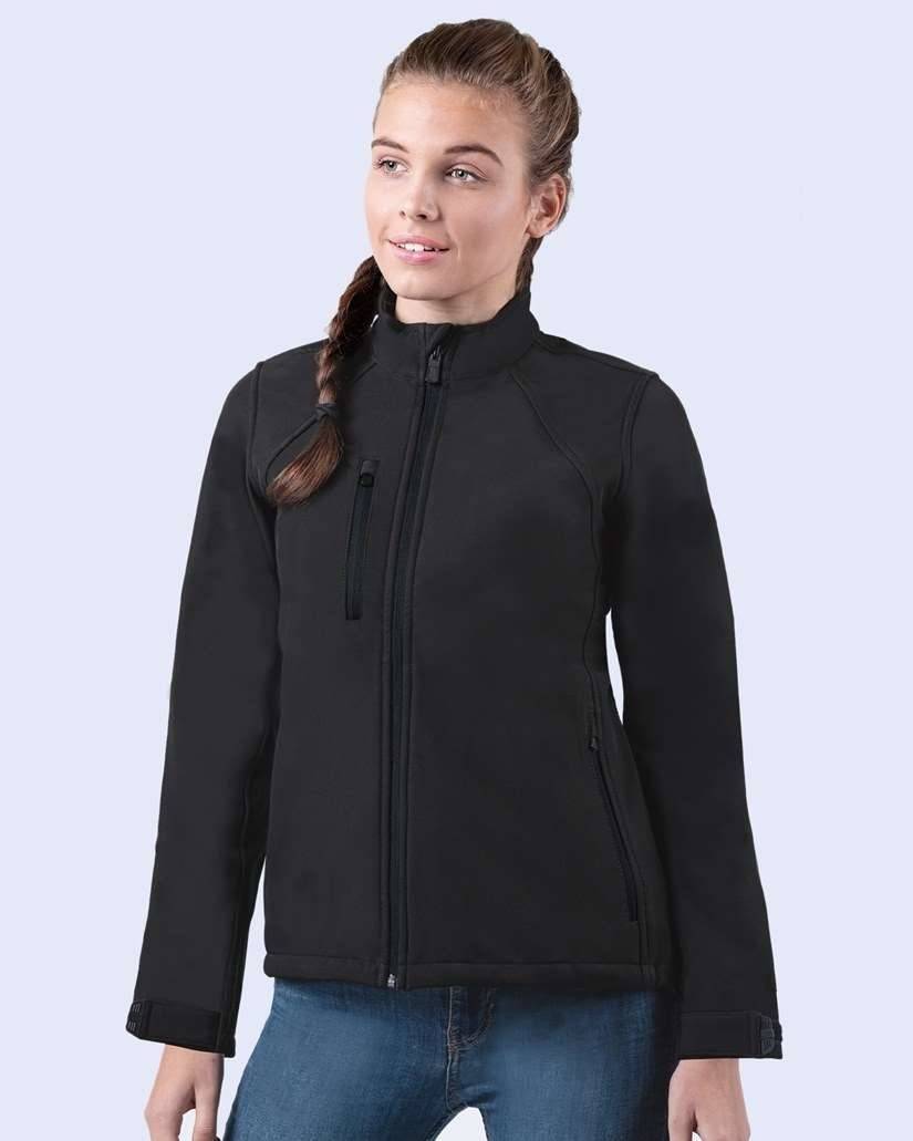 Kurtka damska softshell Starworld z kieszenią na klatce piersiowej