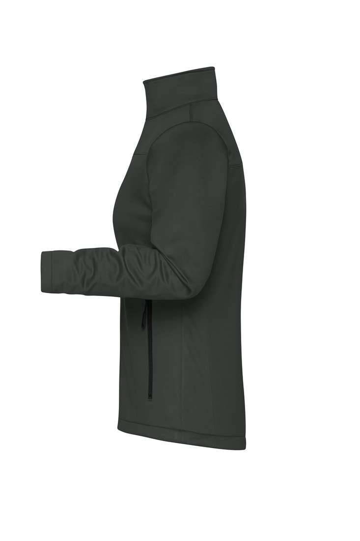 Kurtka damska w technologii softshell z warstwą mikropolaru
