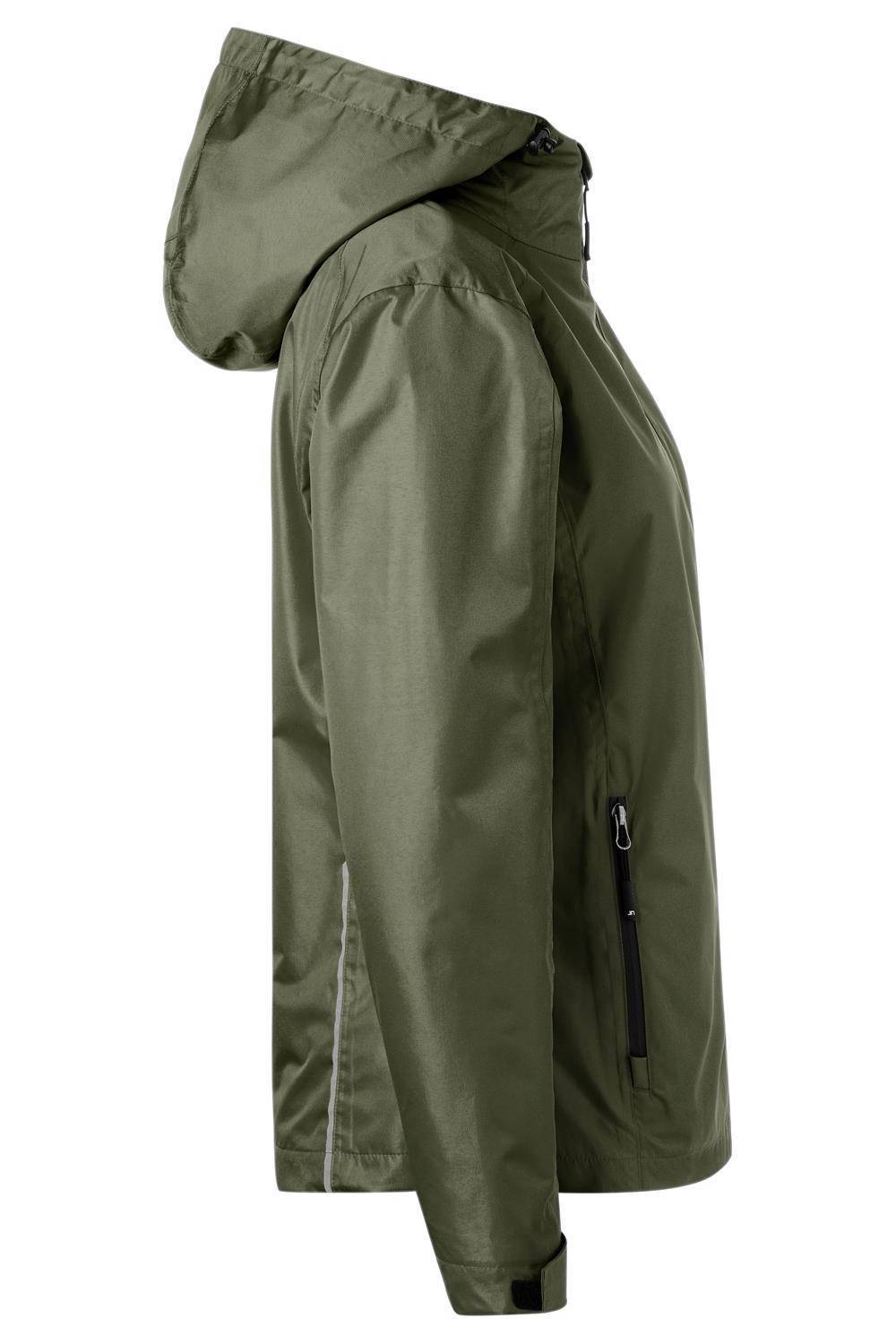 Kurtka damska z odpinaną bluzą polarową i odblaskowymi detalami