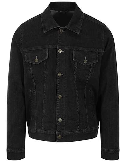 Kurtka jeansowa damska z mankietami na guziki