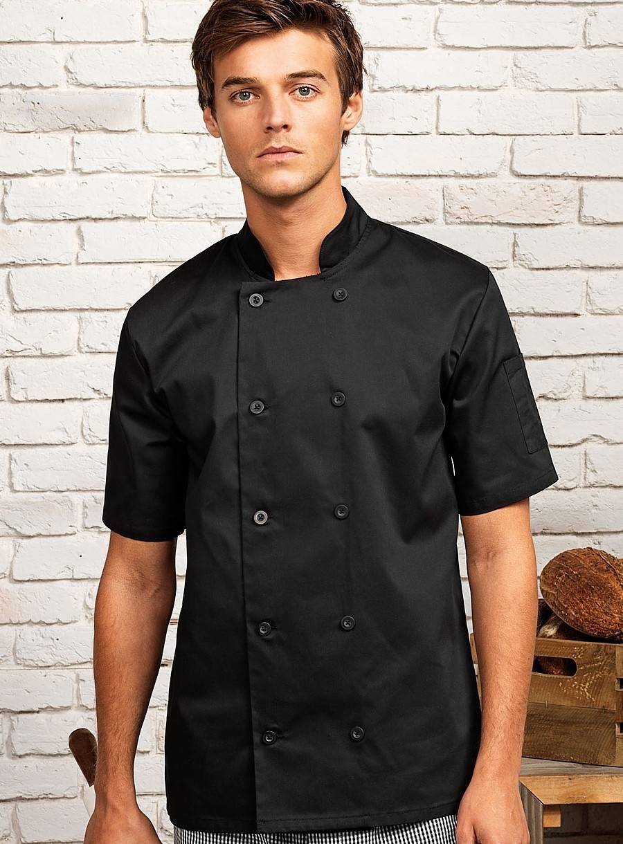 Kurtka kucharska z krótkimi rękawami Essential