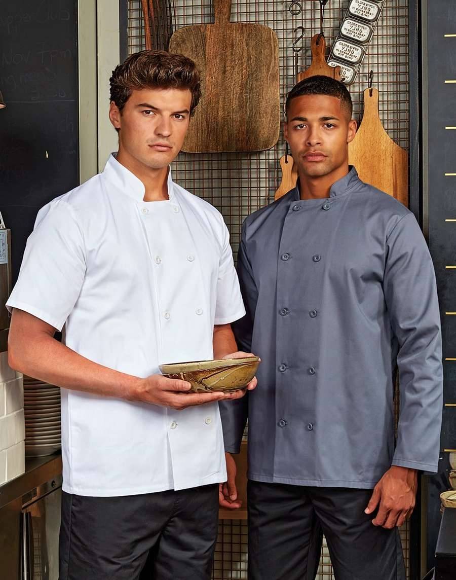 Kurtka kucharska z krótkimi rękawami Essential