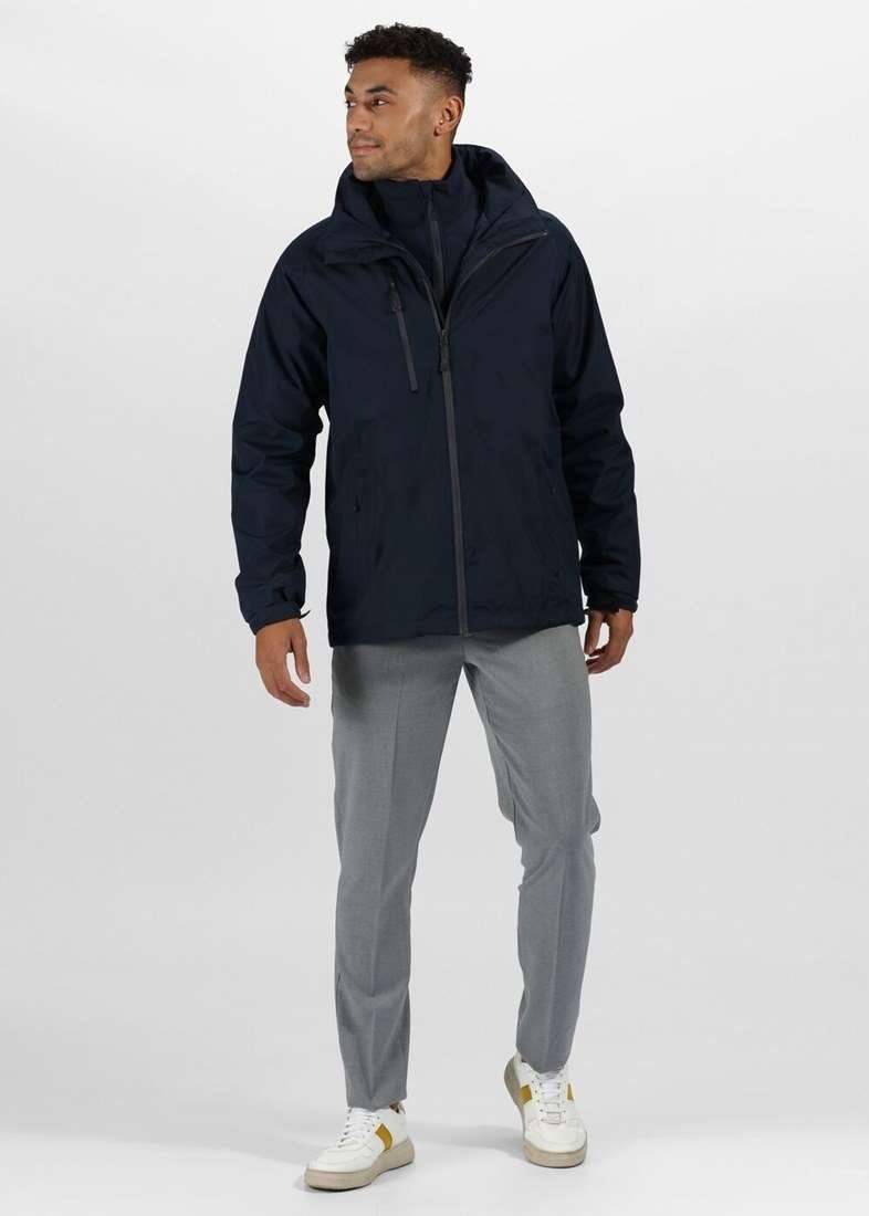 Kurtka męska Regatta z odpinaną bluzą softshell i chowanym kapturem