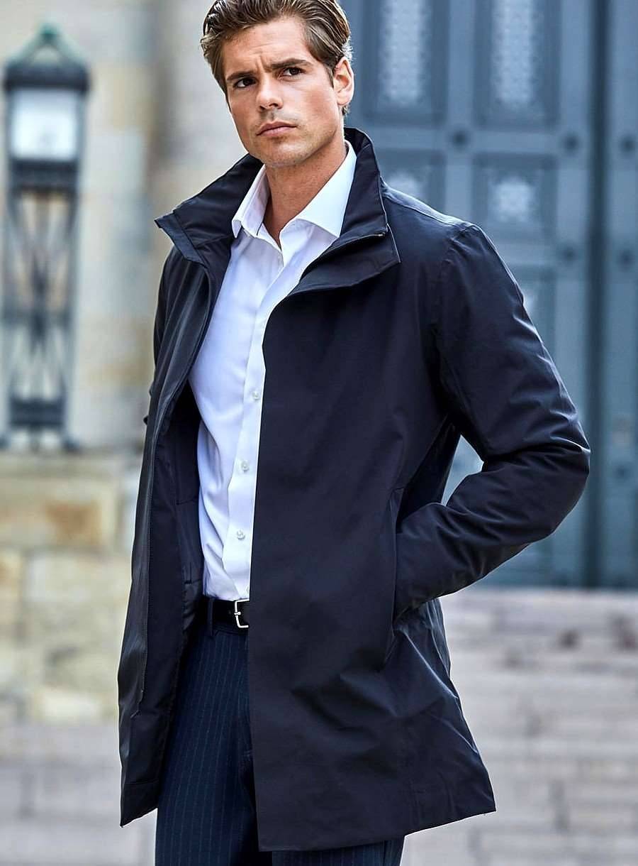 Kurtka męska Tee Jays o wydłużonym fasonie, wodoodporna