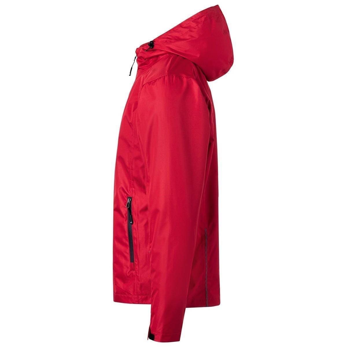 Kurtka męska z odpinaną bluzą polarową i odblaskowymi wstawkami