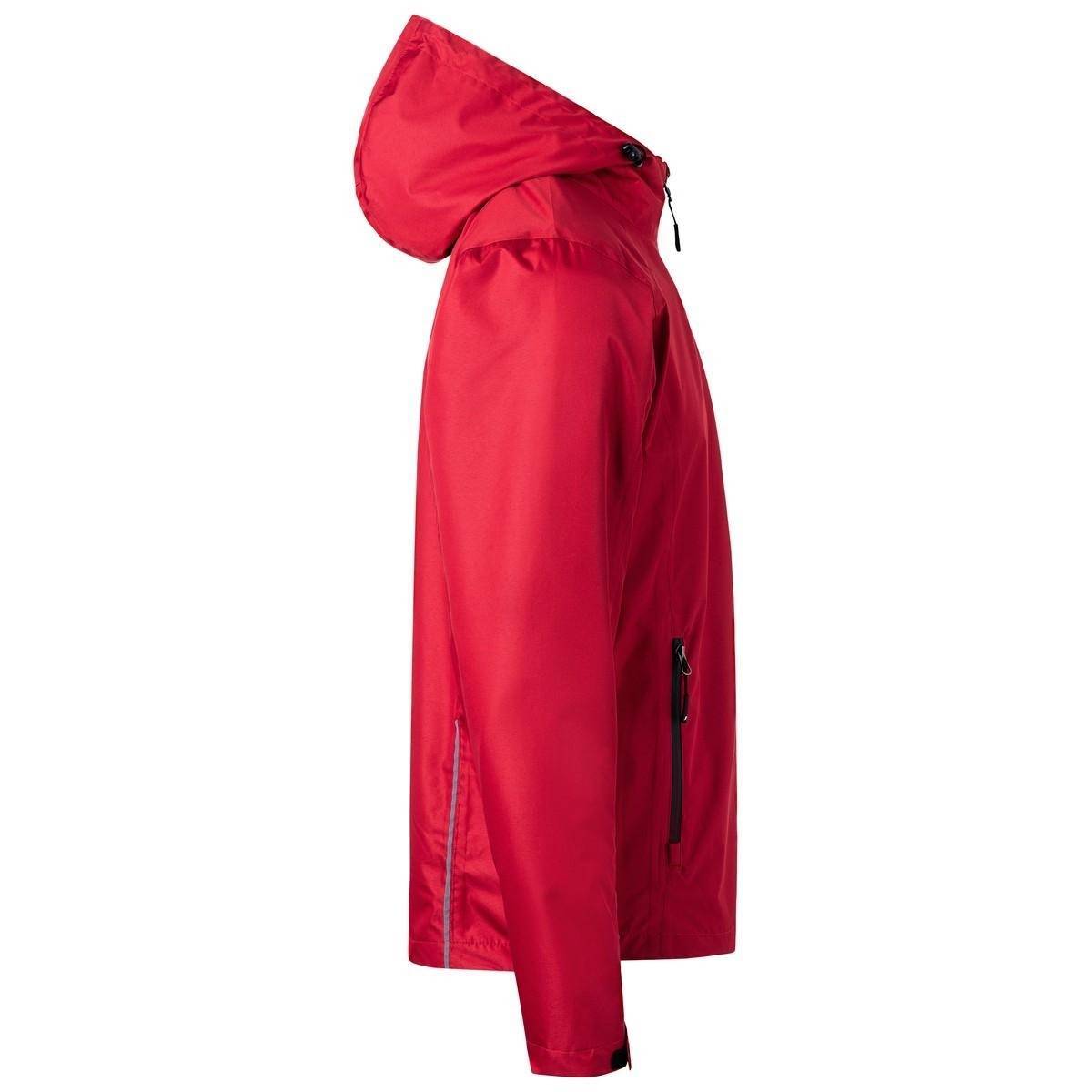 Kurtka męska z odpinaną bluzą polarową i odblaskowymi wstawkami