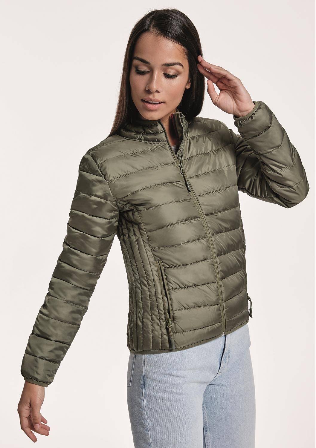 Kurtka pikowana damska Roly z bocznymi pionowymi panelami