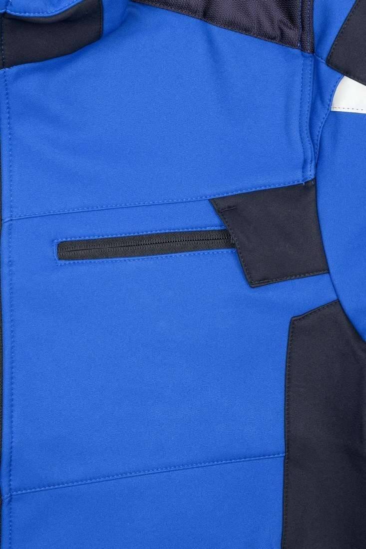 Kurtka robocza softshell z odblaskowymi detalami, wodoodporna