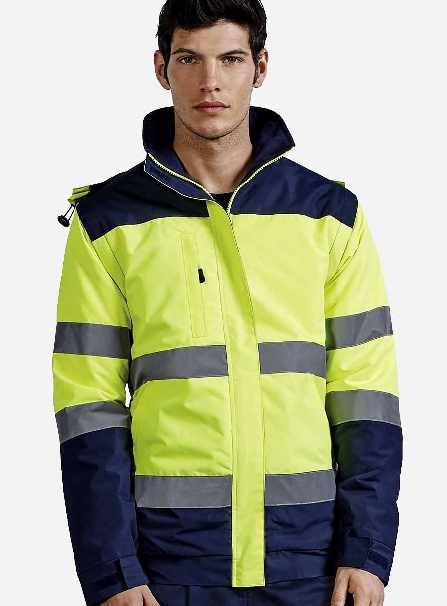 Kurtka robocza z odblaskowymi pasami marki Roly