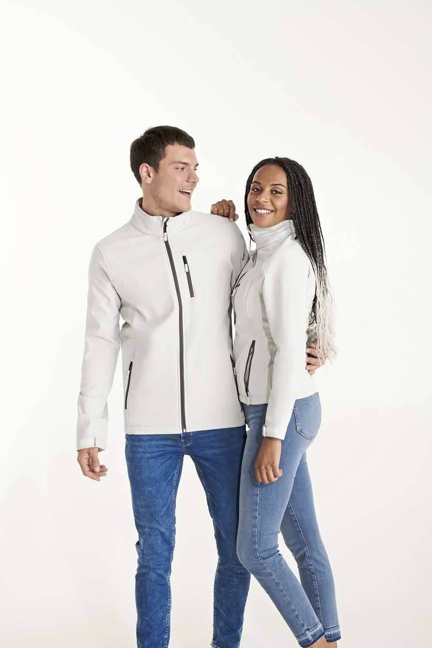 Kurtka softshell damska Roly z kieszenią na lewej piersi