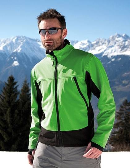 Kurtka softshell model męski Activity