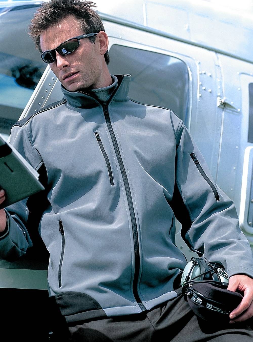 Kurtka softshell w wersji męskiej Ripstop