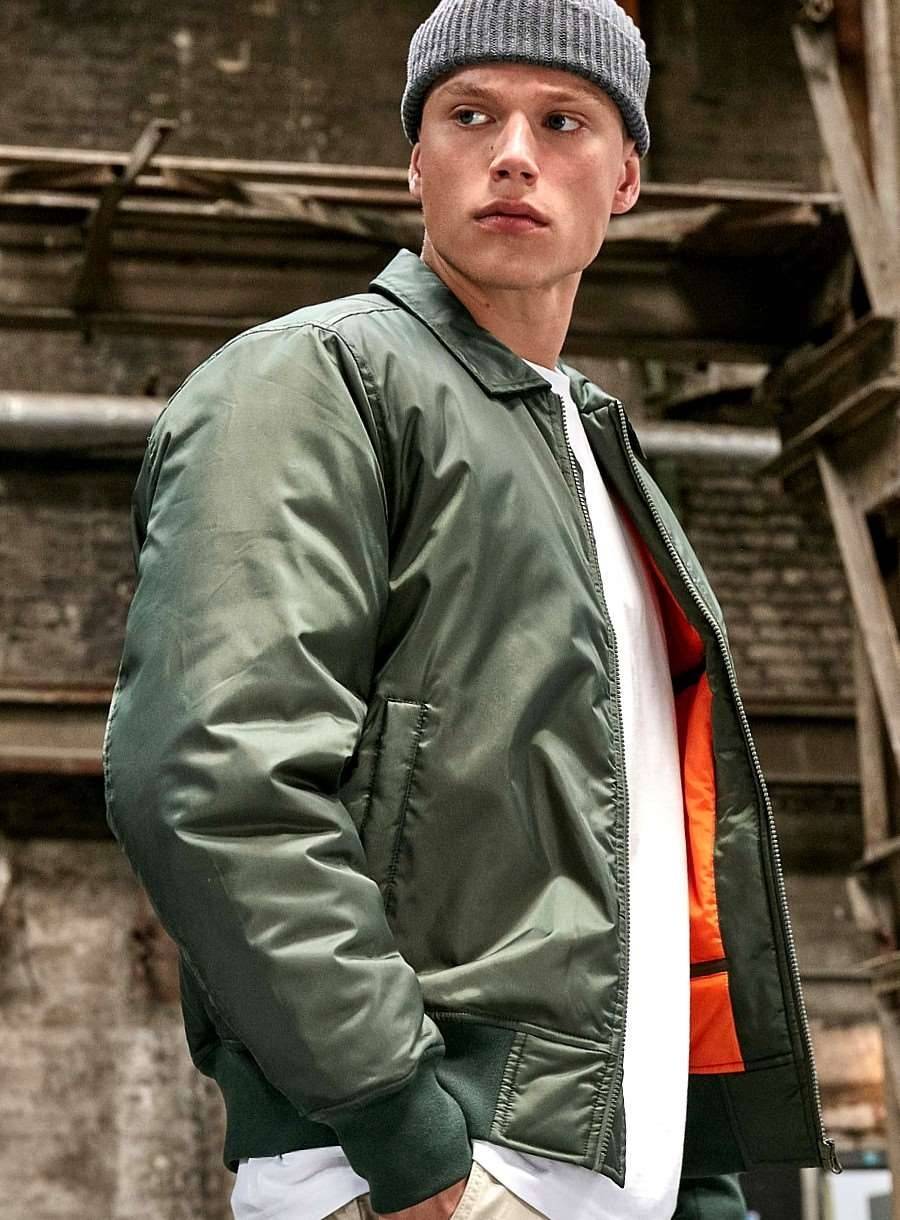 Kurtka typu flek z podszewką pikowaną w romby