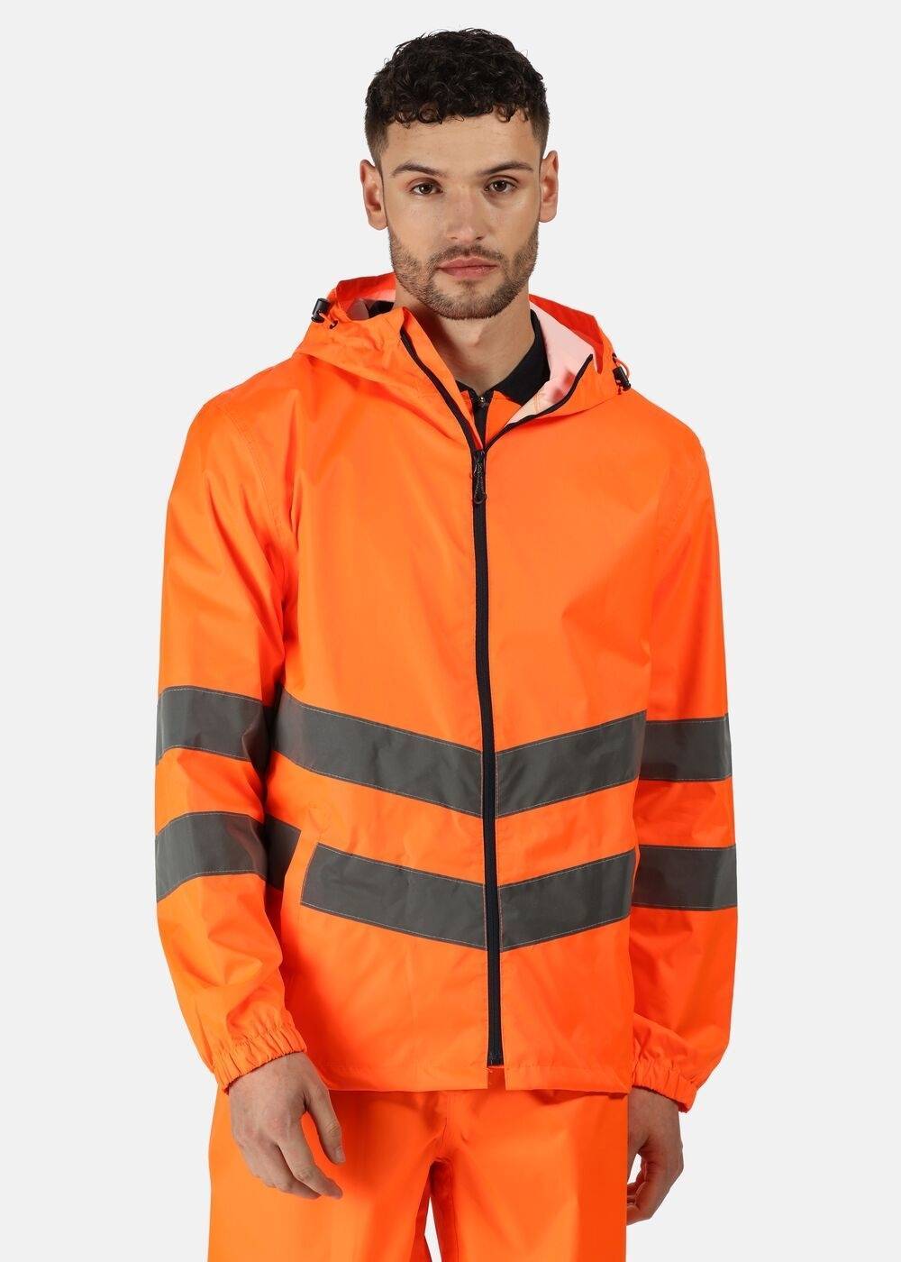 Kurtka wiatrówka Regatta z odblaskowymi pasami