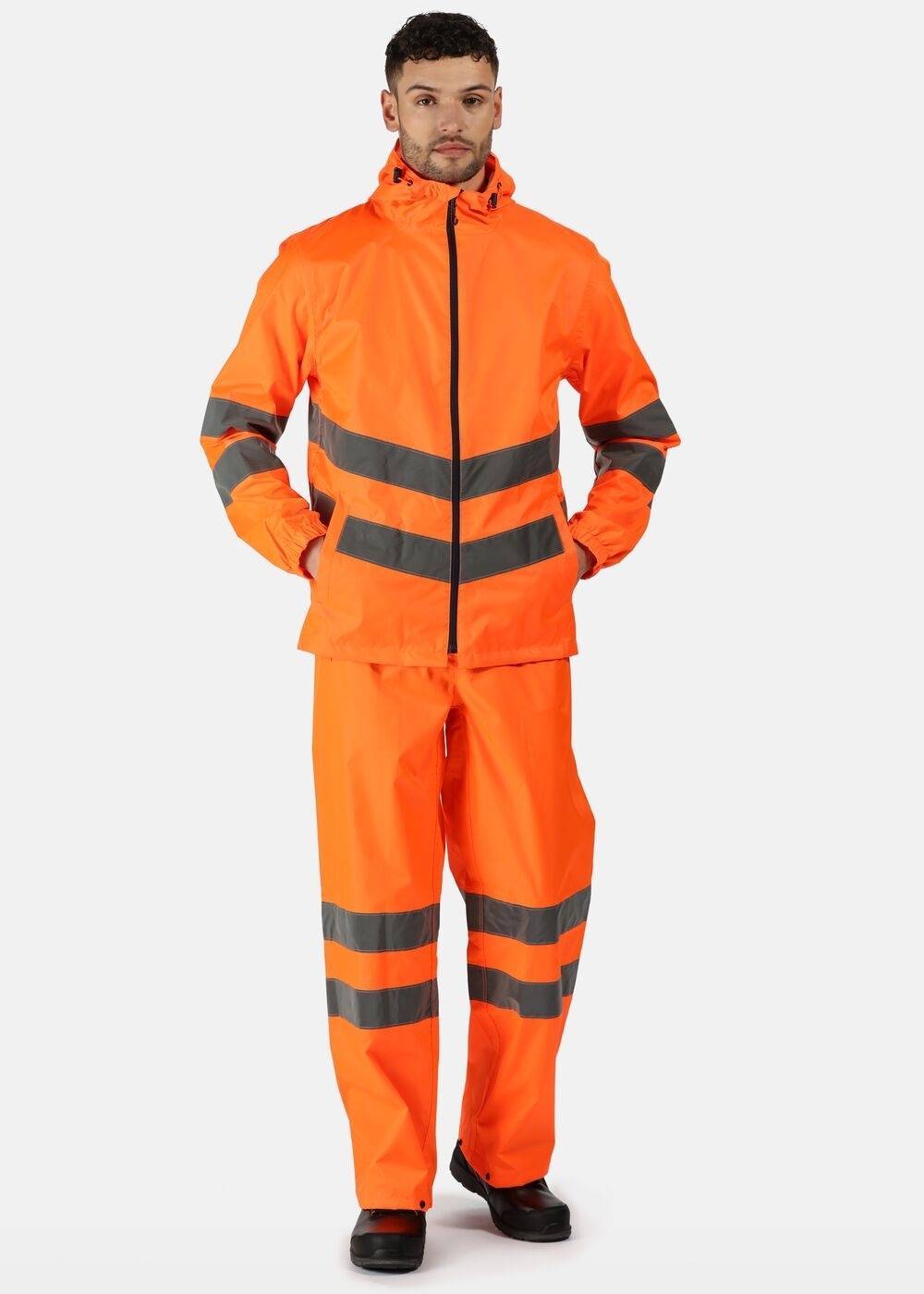 Kurtka wiatrówka Regatta z odblaskowymi pasami