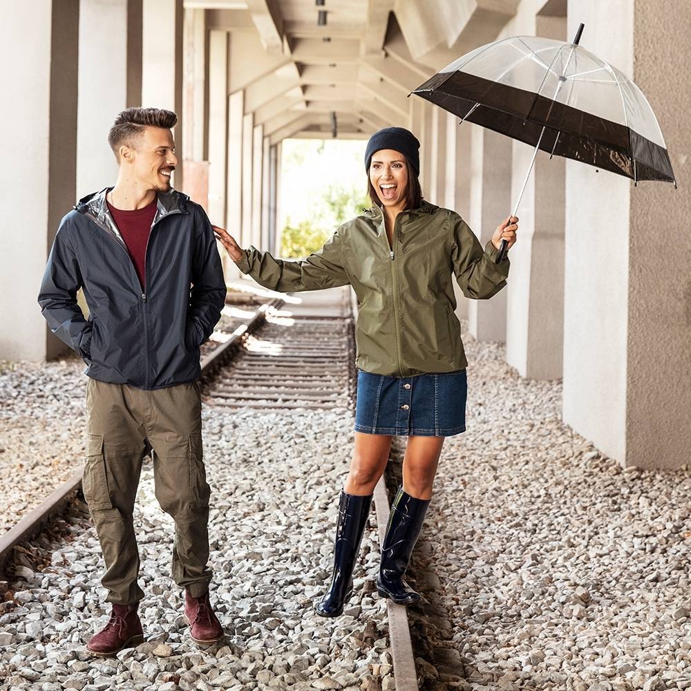 Kurtka wiatrówka z kapturem marki Miners Mate