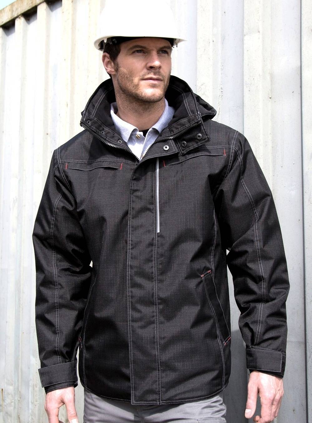 Kurtka zimowa męska Denim Texture Rugged Jacket