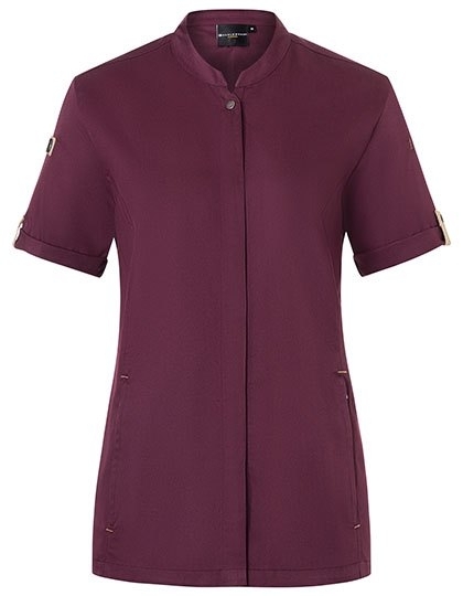 Ladies Chefs Jacket Green-Generation Short Sleeve