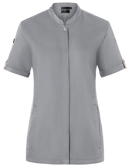 Ladies Chefs Jacket Green-Generation Short Sleeve