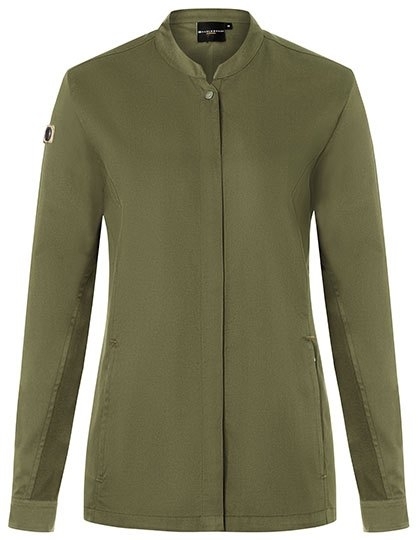 Ladies Chefs Jacket Green-Generation
