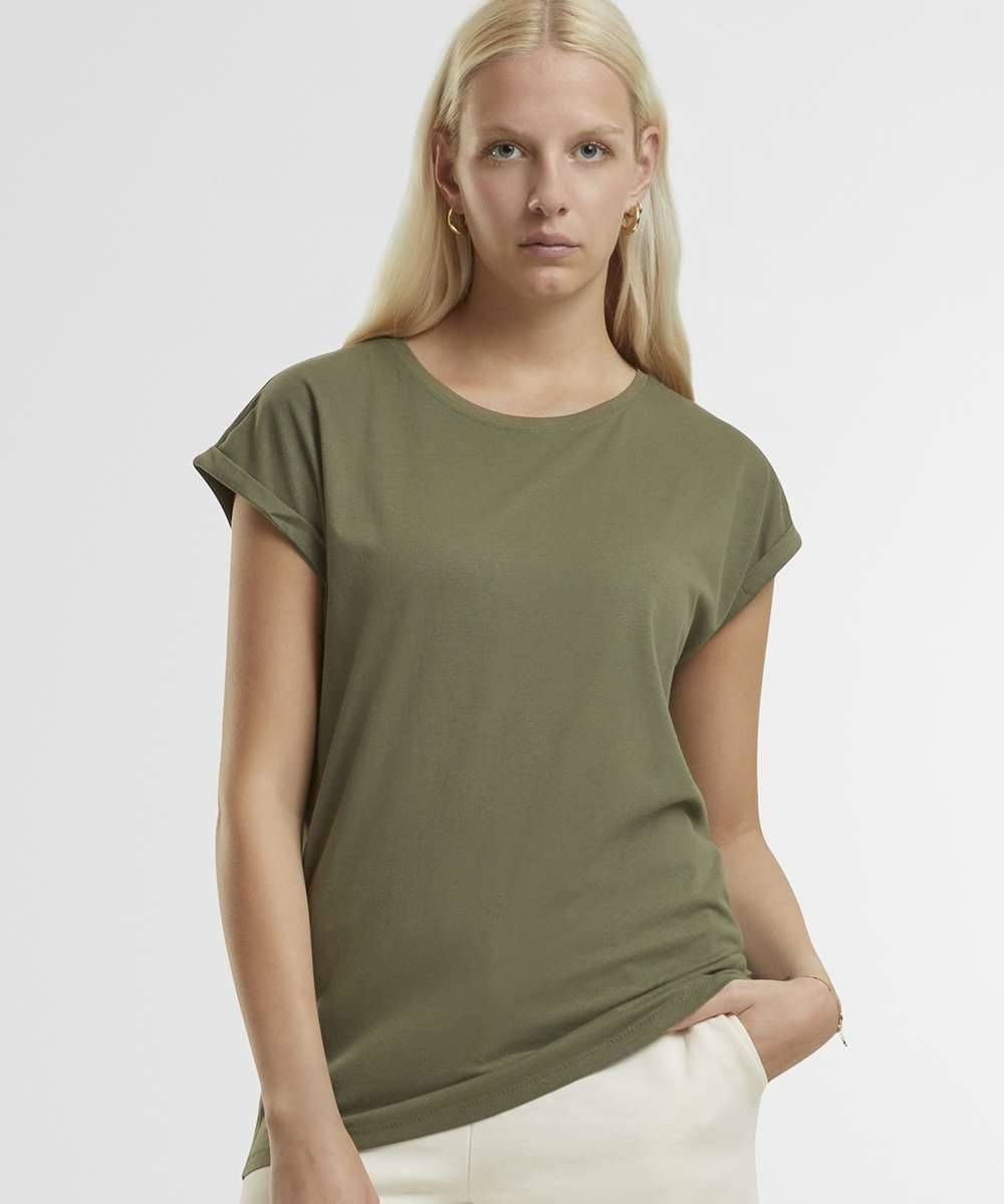 Ladies Extended Shoulder Tee