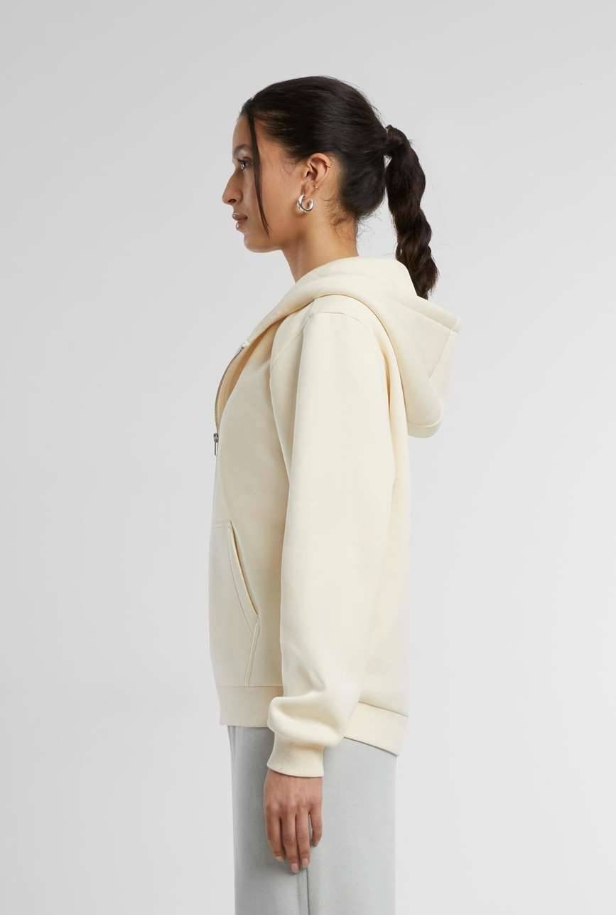 Ladies Fluffy Zip Hoody