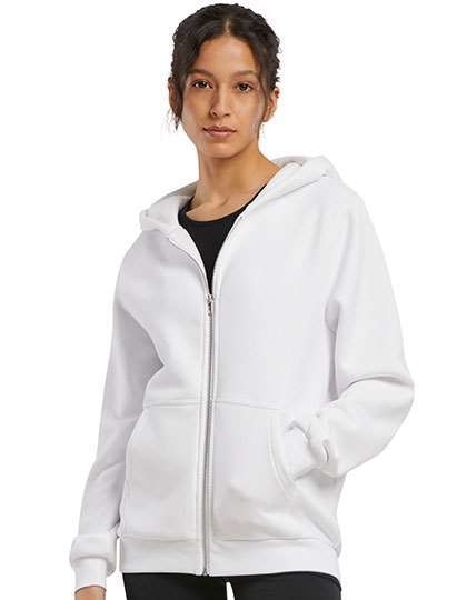 Ladies Fluffy Zip Hoody