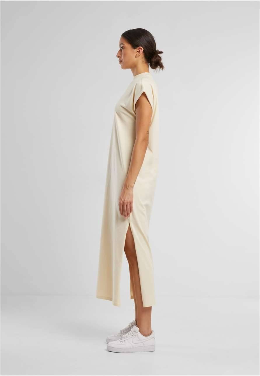 Ladies Long Extended Shoulder Dress