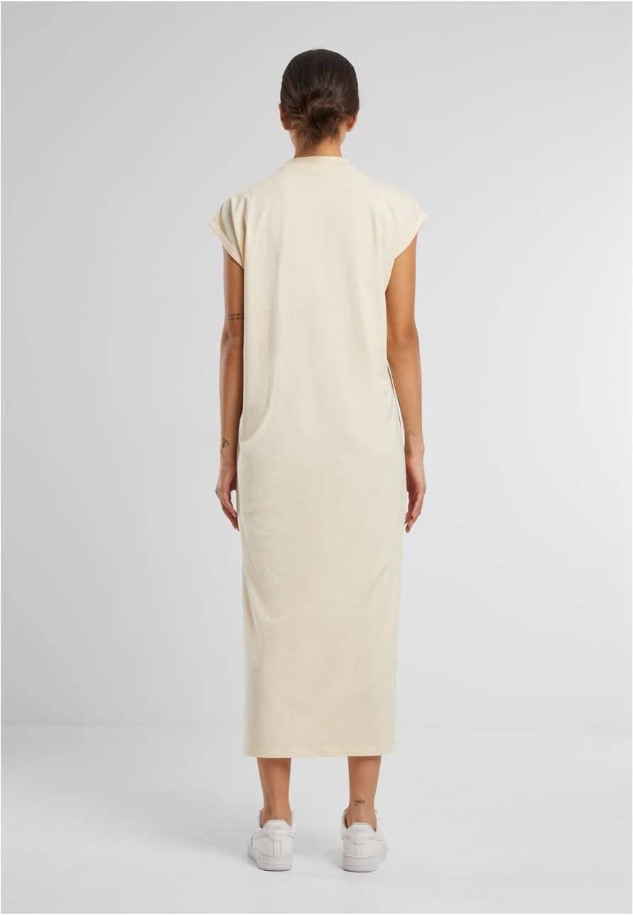 Ladies Long Extended Shoulder Dress