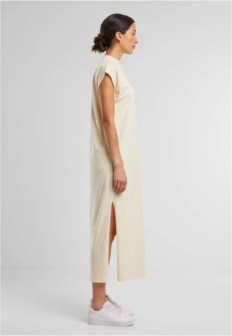 Ladies Long Extended Shoulder Dress