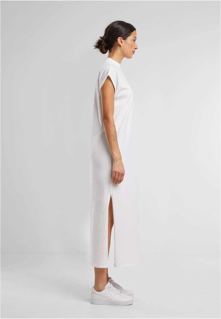 Ladies Long Extended Shoulder Dress