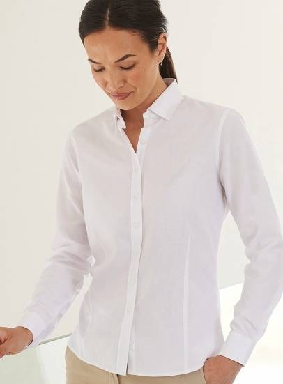 Ladies´ Long Sleeved ´Cotton Feel´ Coolplus® Shirt