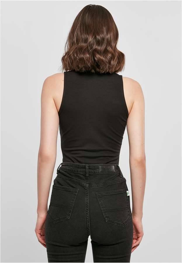 Ladies Sleeveless Turtleneck Body