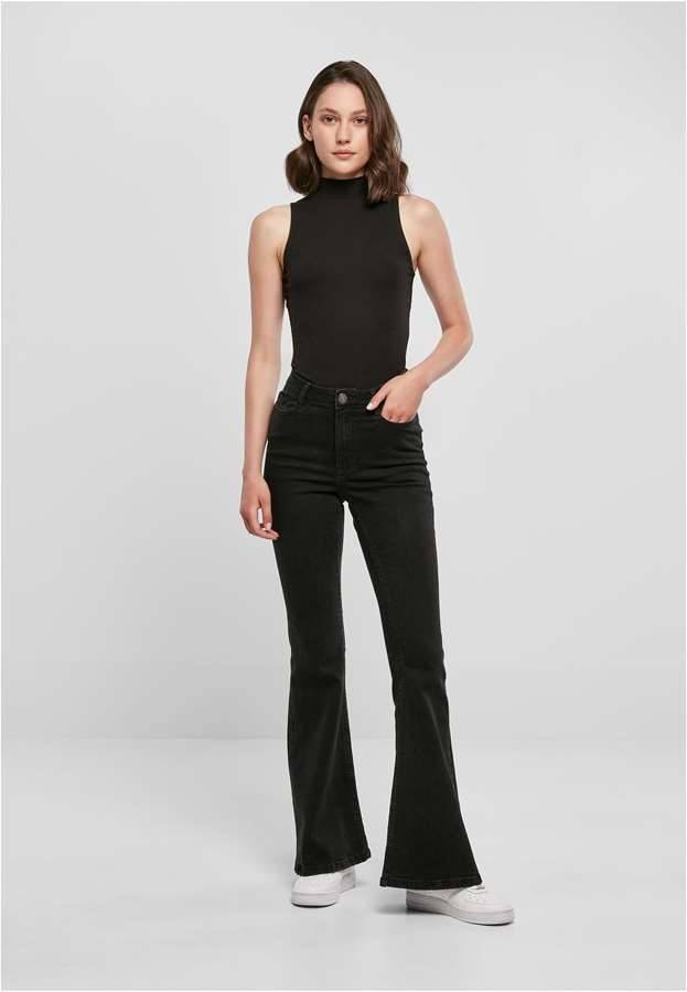 Ladies Sleeveless Turtleneck Body