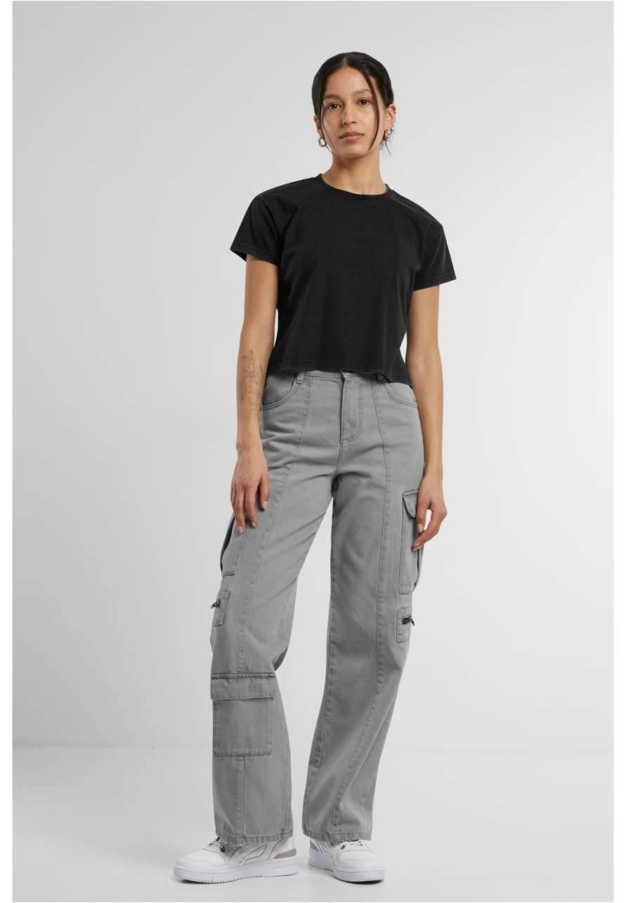 Ladies Vintage Cropped Tee