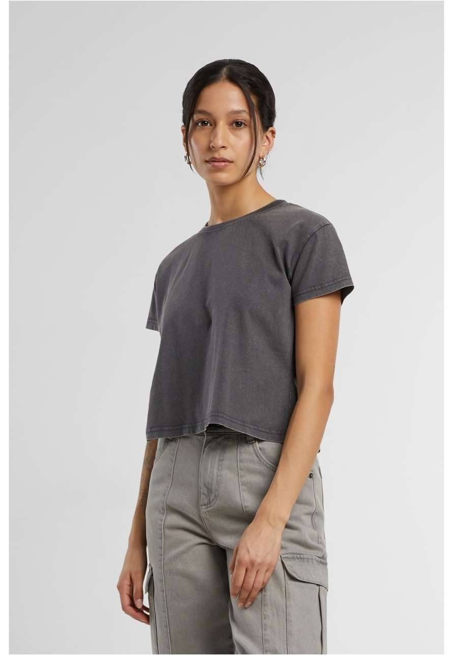 Ladies Vintage Cropped Tee