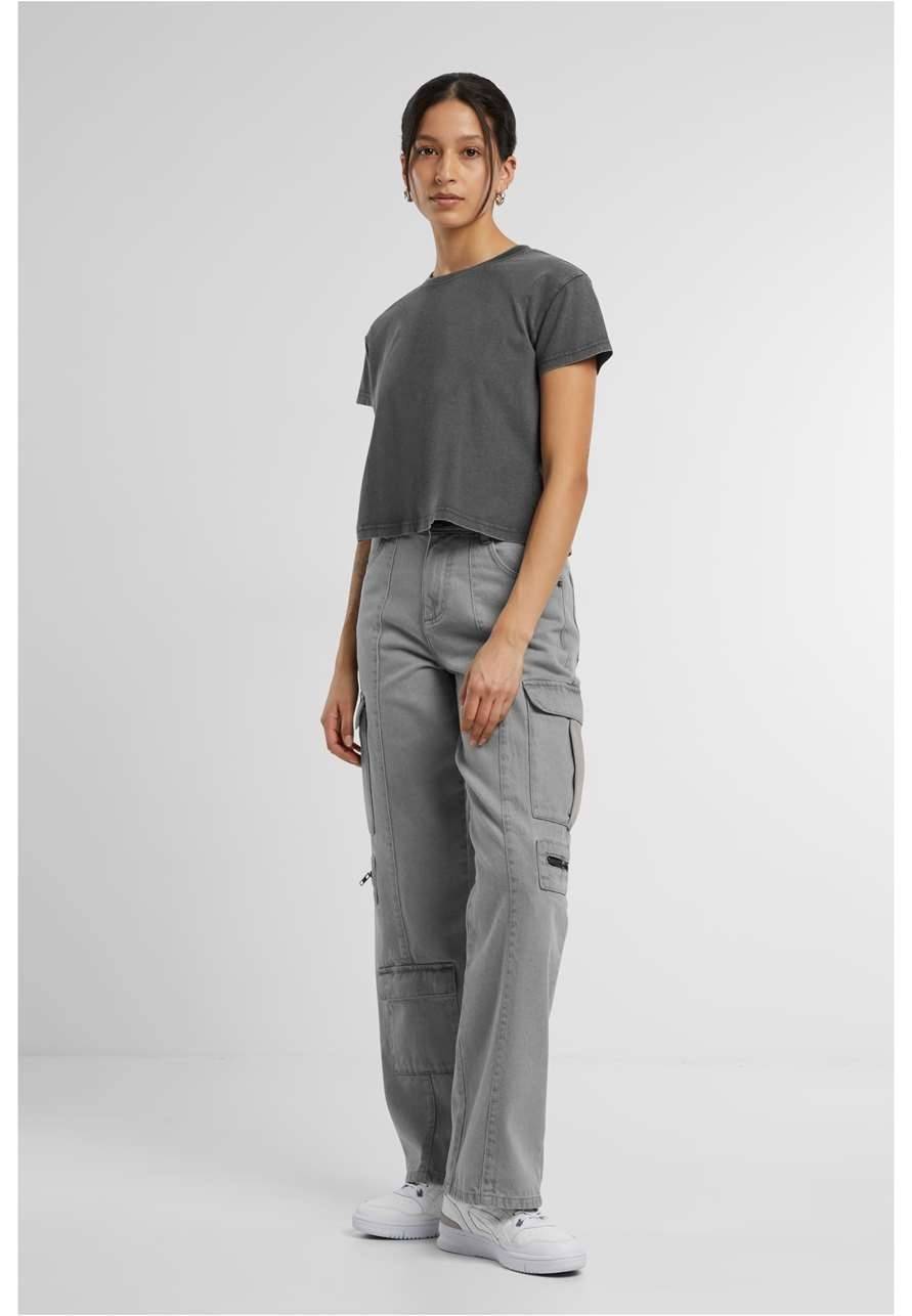 Ladies Vintage Cropped Tee