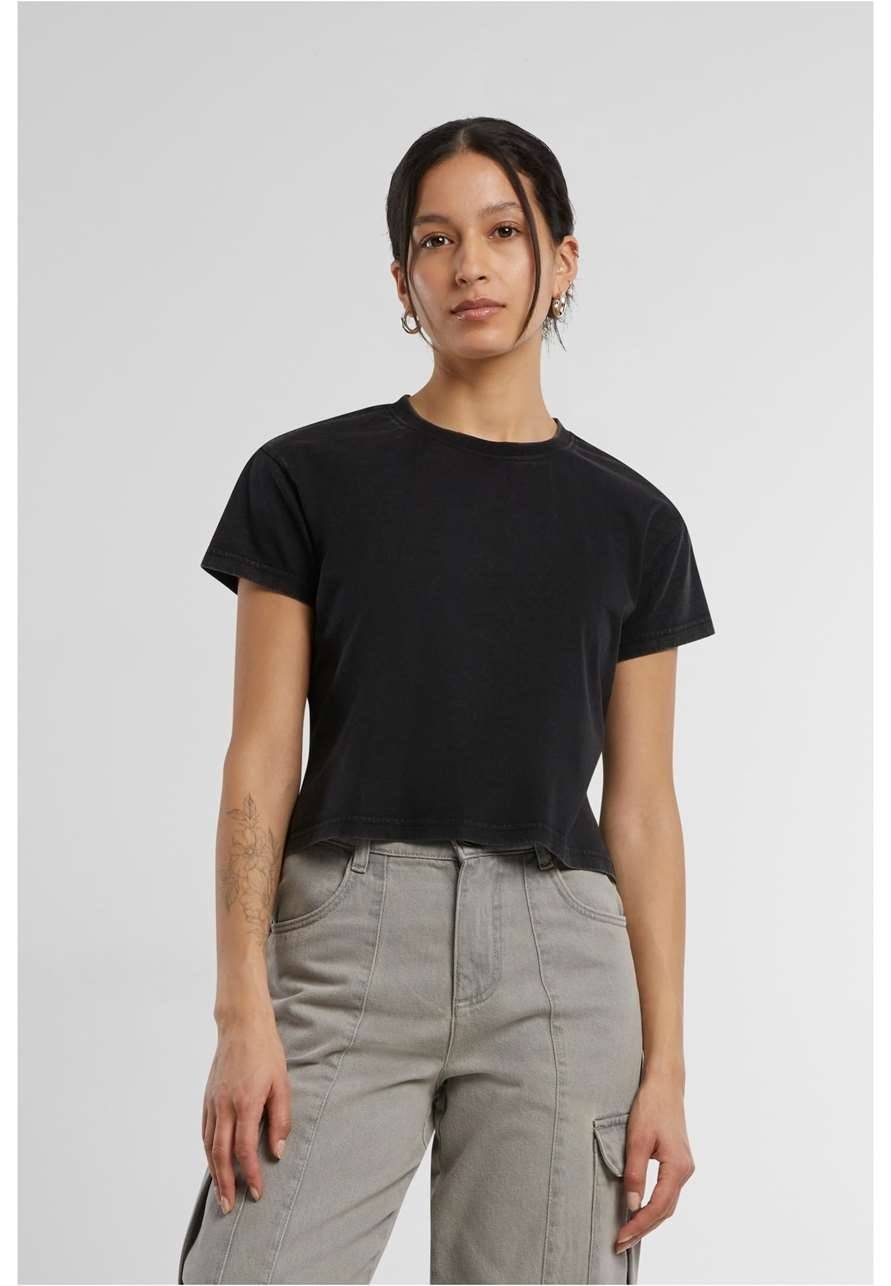 Ladies Vintage Cropped Tee