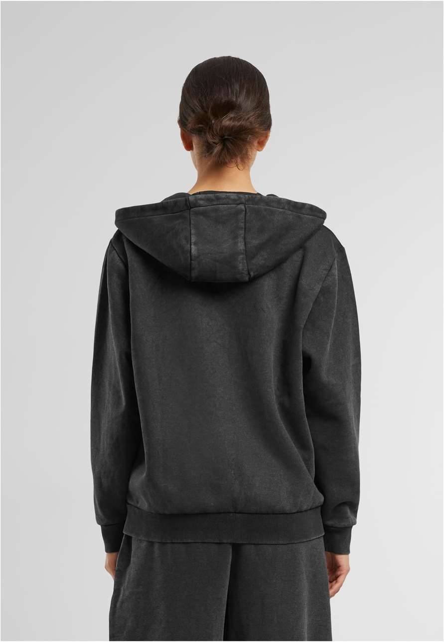 Ladies Vintage Heavy Zip Hoody