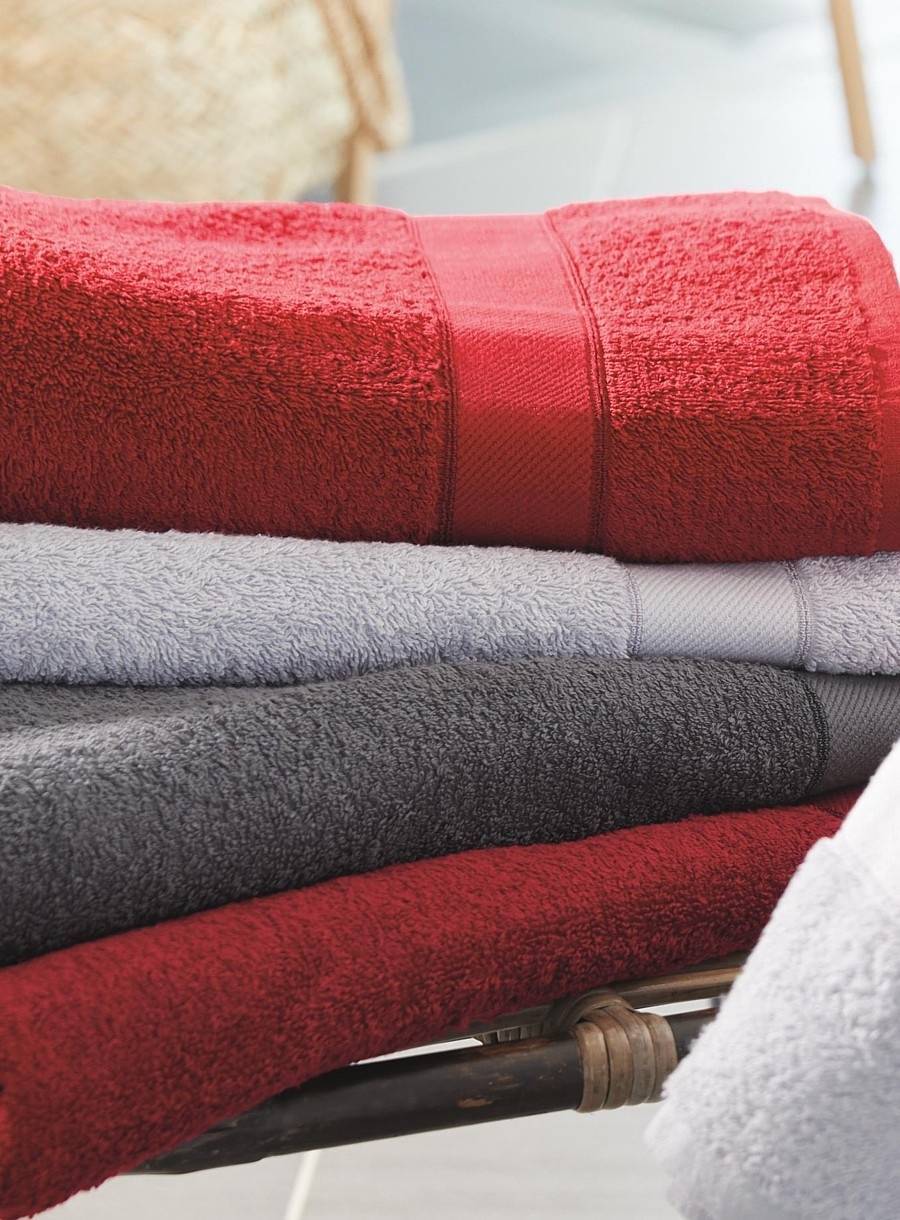 Łazienkowy ręcznik z miękkiej tkaniny frotte