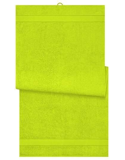 Łazienkowy ręcznik z miękkiej tkaniny frotte