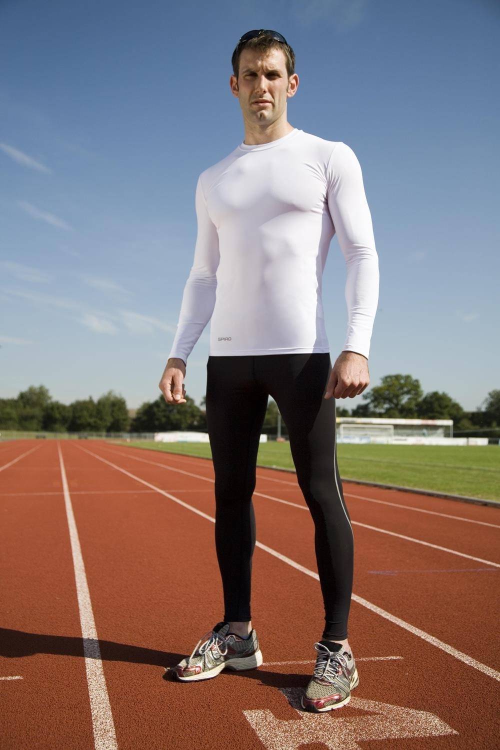 Leginsy sportowe męskie model Base Layer