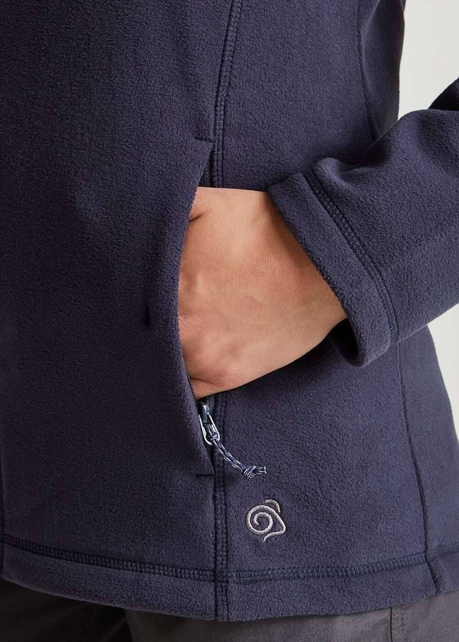 Lekka bluza polarowa damska wytworzona z materiału pochodzącego z recyklingu