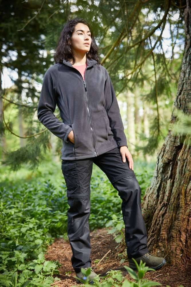 Lekka bluza polarowa damska wytworzona z materiału pochodzącego z recyklingu