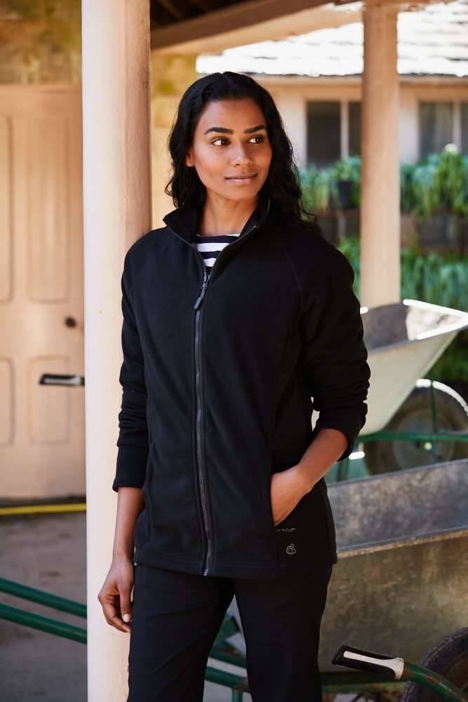 Lekka bluza polarowa damska wytworzona z materiału pochodzącego z recyklingu