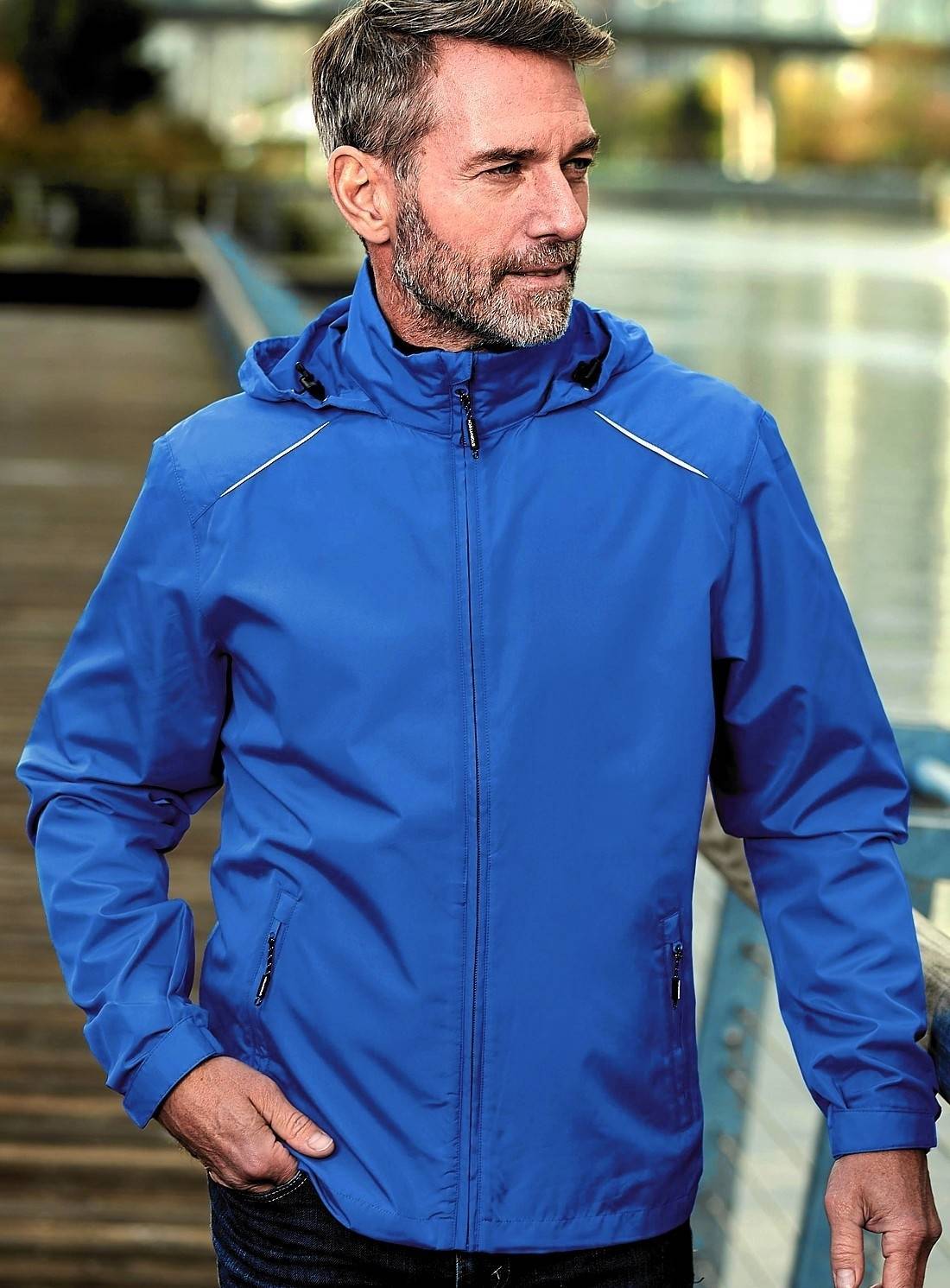 Lekka kurtka męska Stormtech z chowanym kapturem