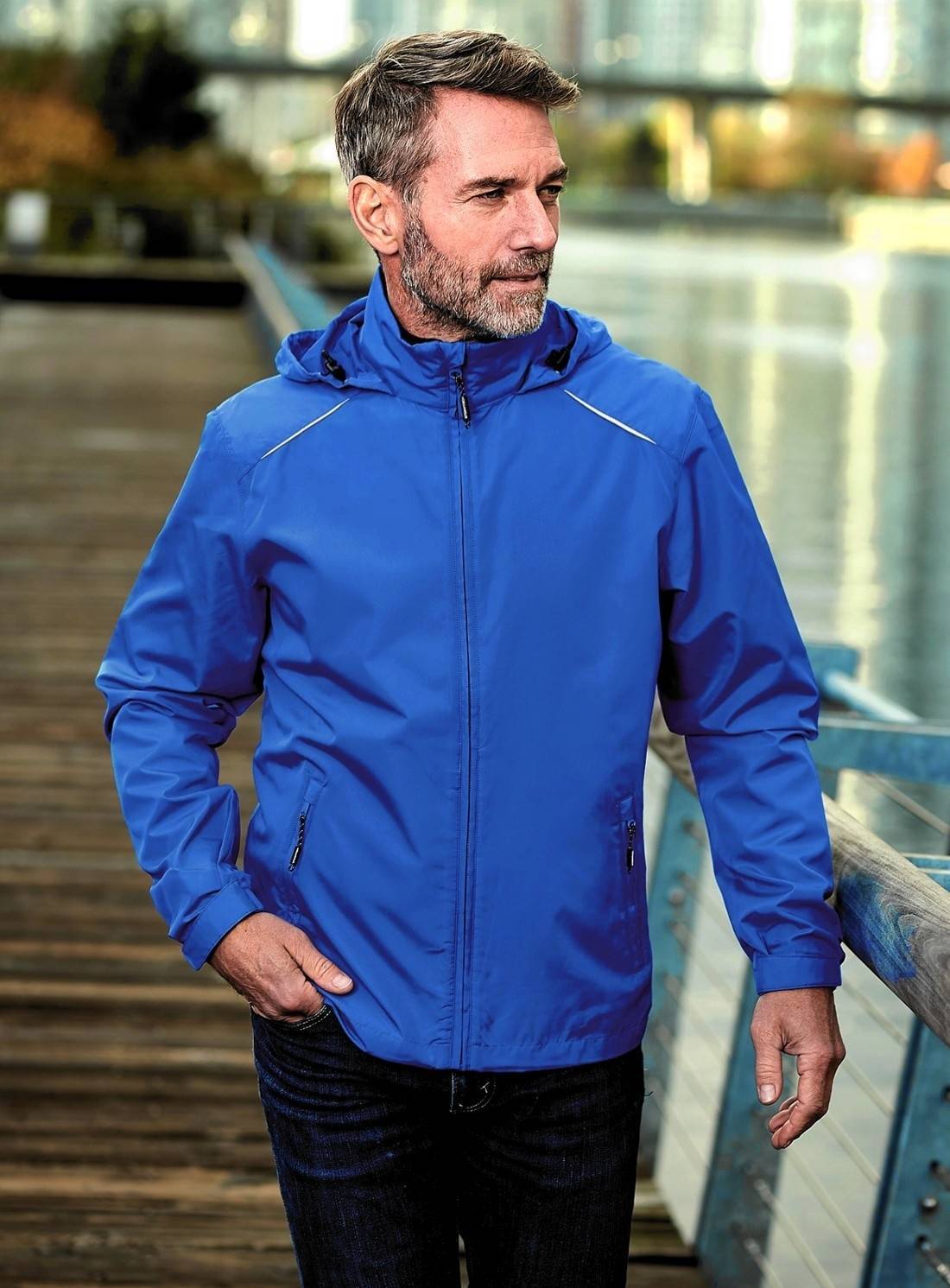 Lekka kurtka męska Stormtech z chowanym kapturem