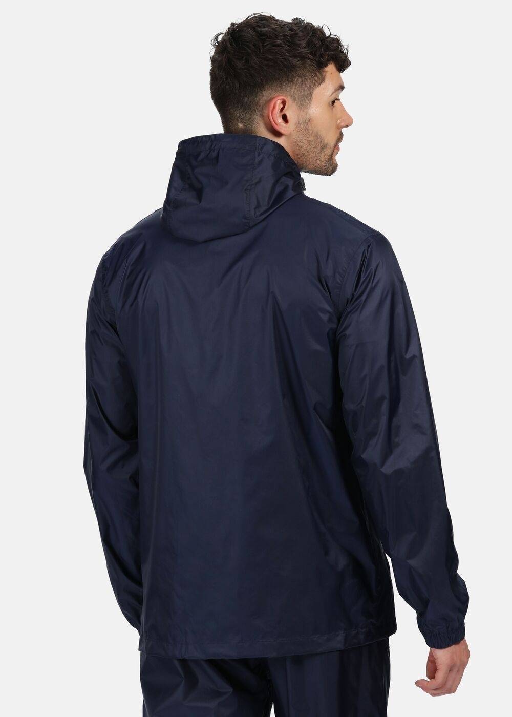 Lekka kurtka przeciwdeszczowa chowana do etui