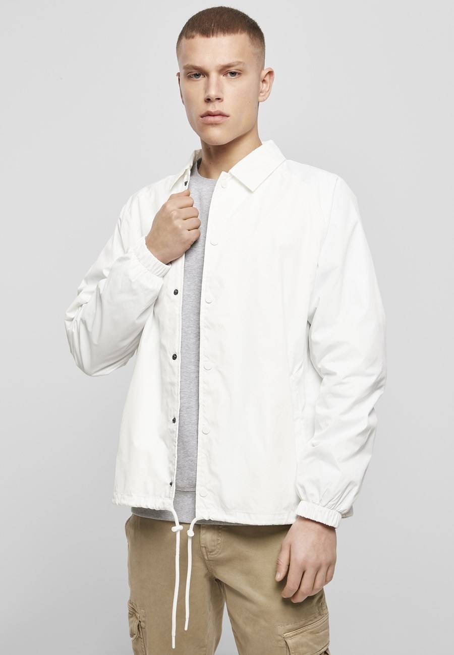 Lekka kurtka przeciwdeszczowa z kołnierzykiem typu kent