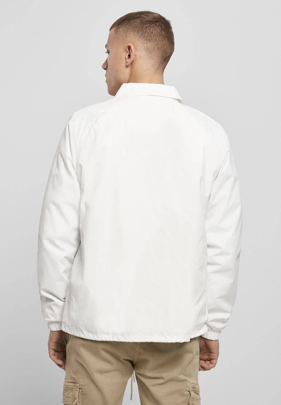 Lekka kurtka przeciwdeszczowa z kołnierzykiem typu kent